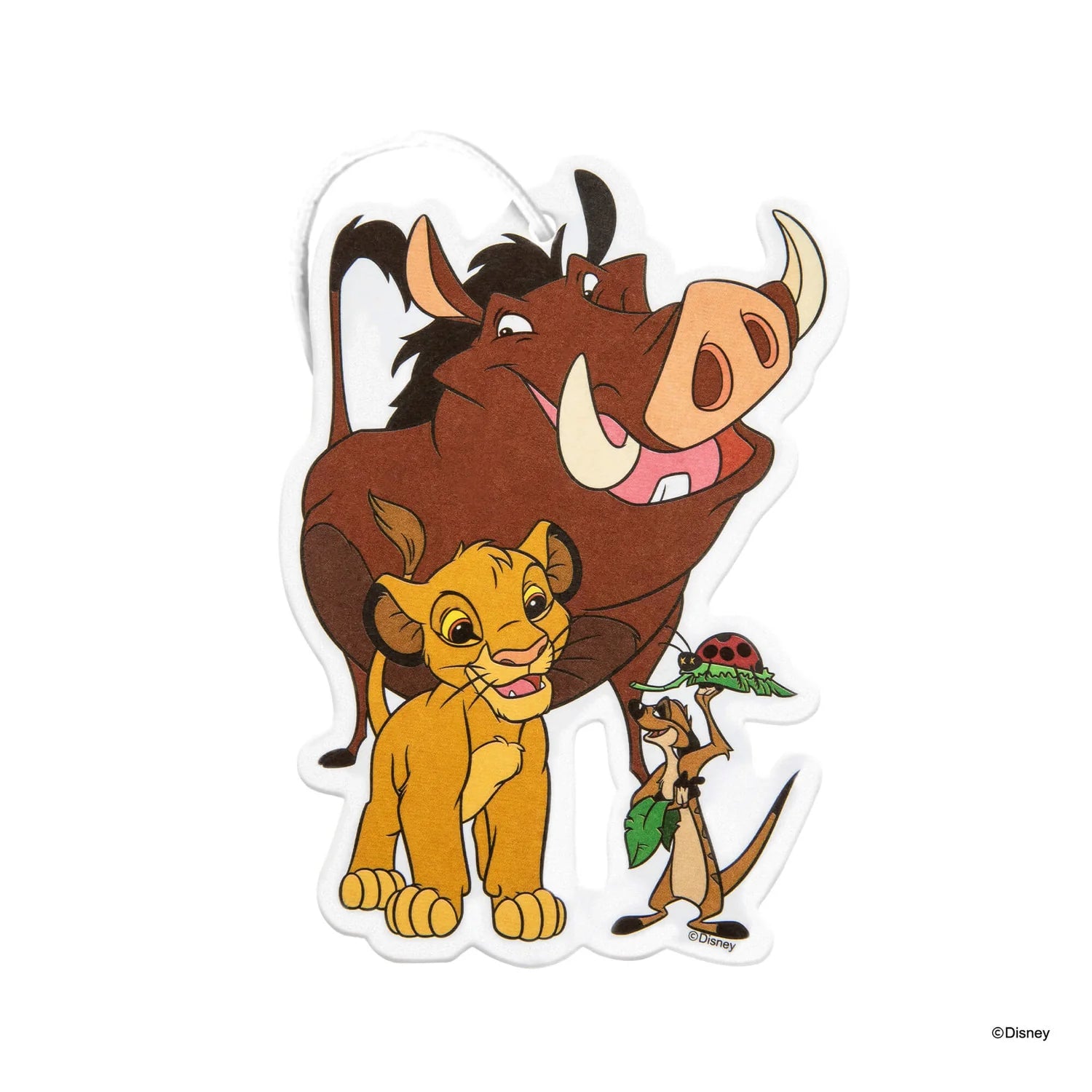 Short Story - The Lion King Car Air Freshener Timon & Pumbaa