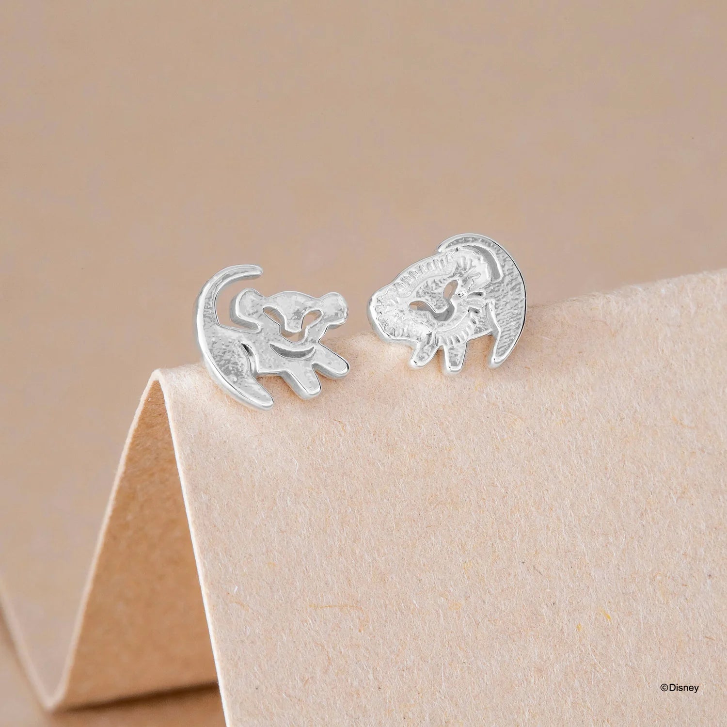 Short Story - The Lion King Earring Simba Silver