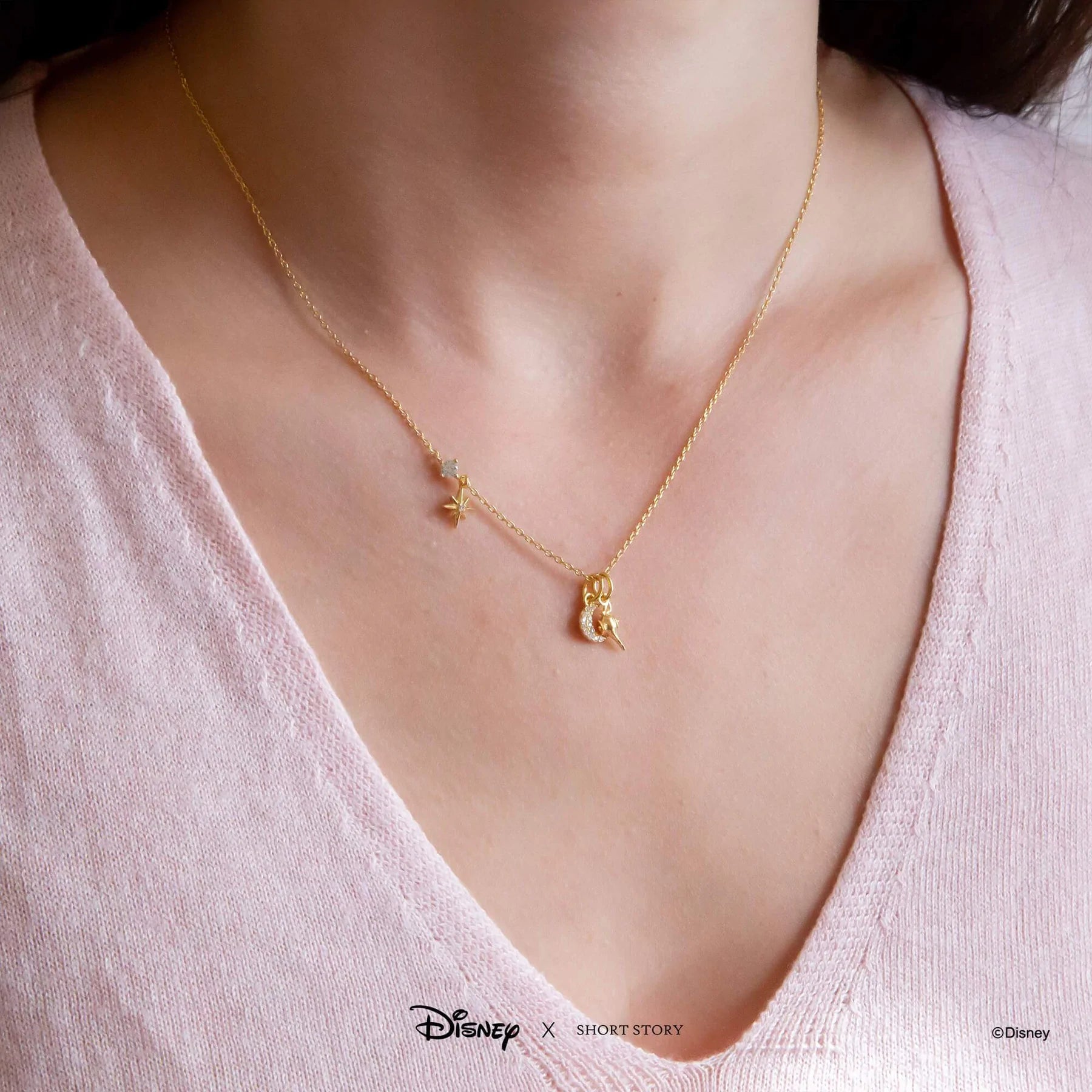 Short Story - Disney Necklace Jasmine Gold