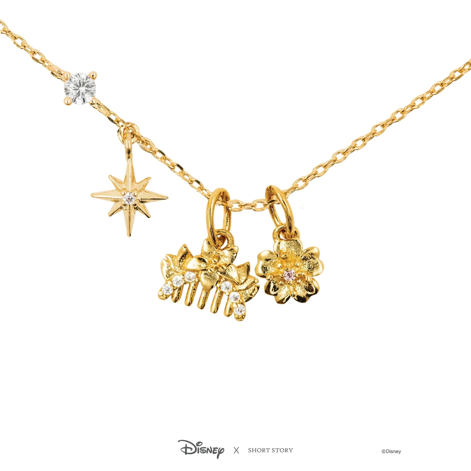 Short Story - Disney Necklace Mulan Gold