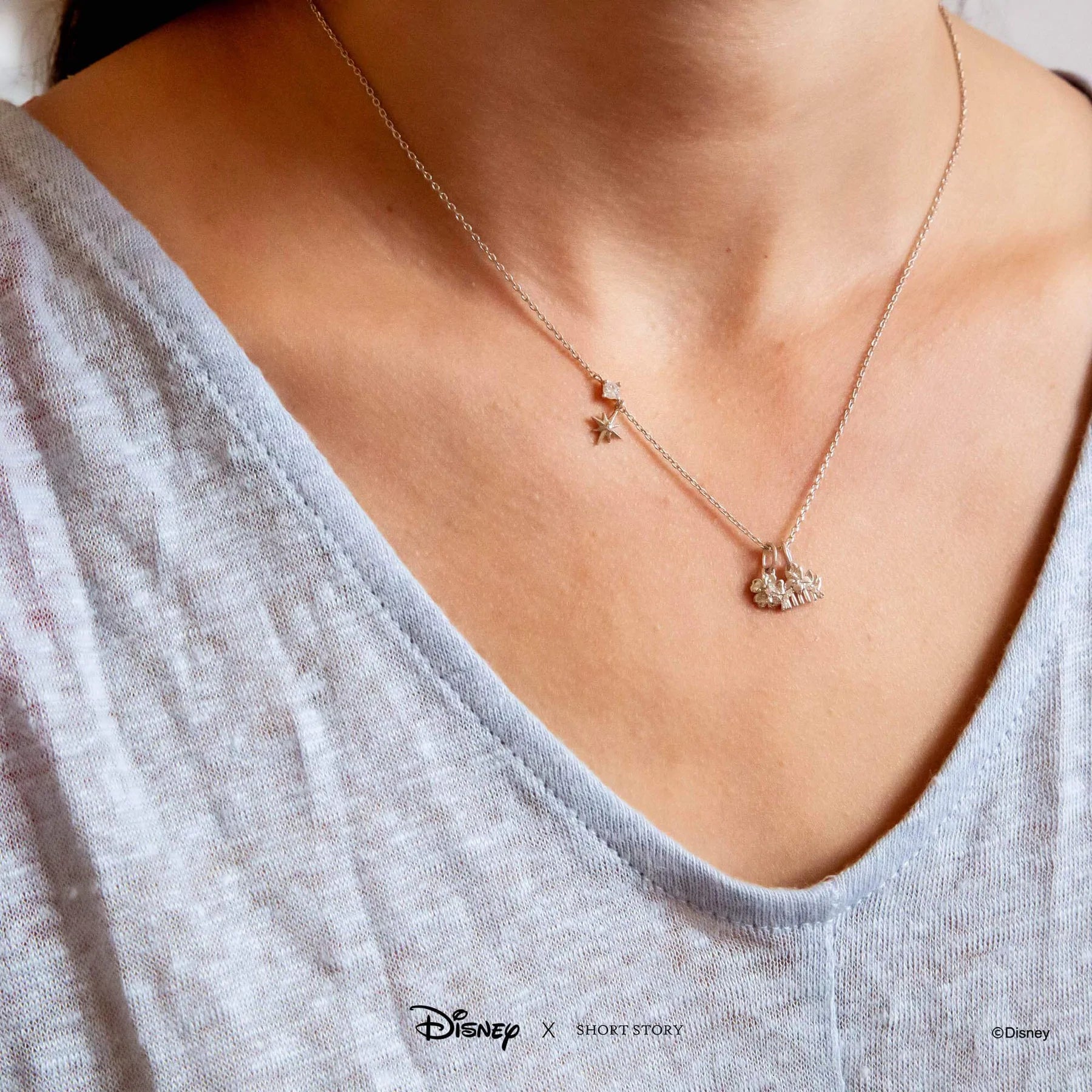 Short Story - Disney Necklace Mulan Silver