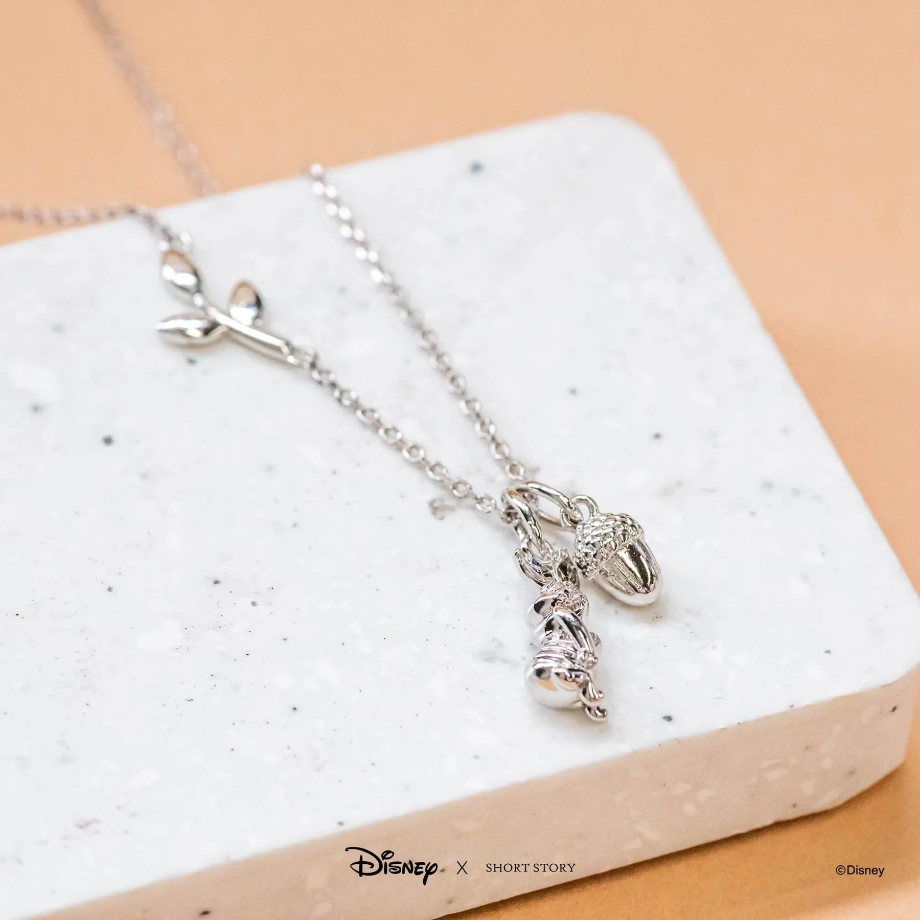 Short Story - Disney Necklace Piglet Silver