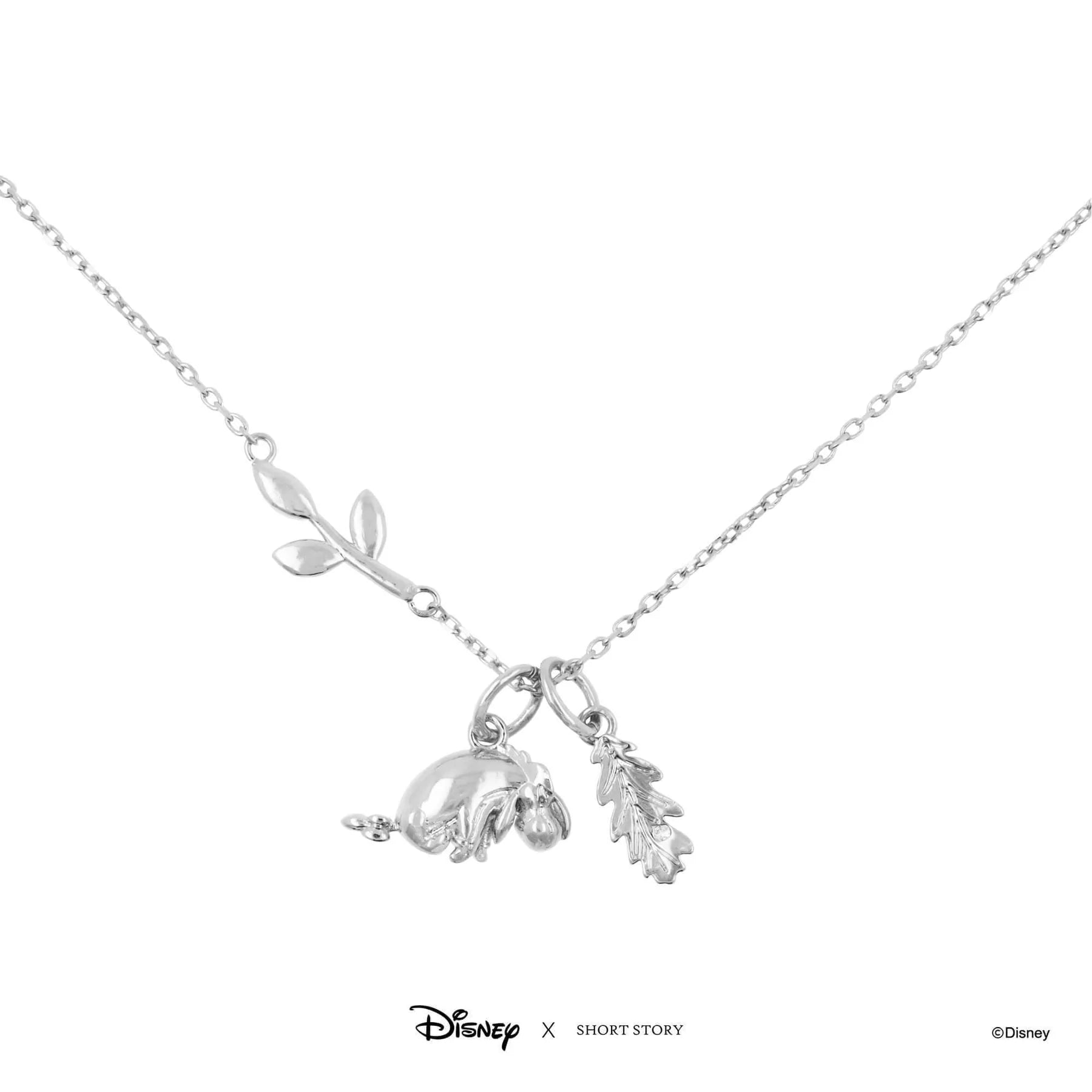 Short Story - Disney Necklace Eeyore Silver
