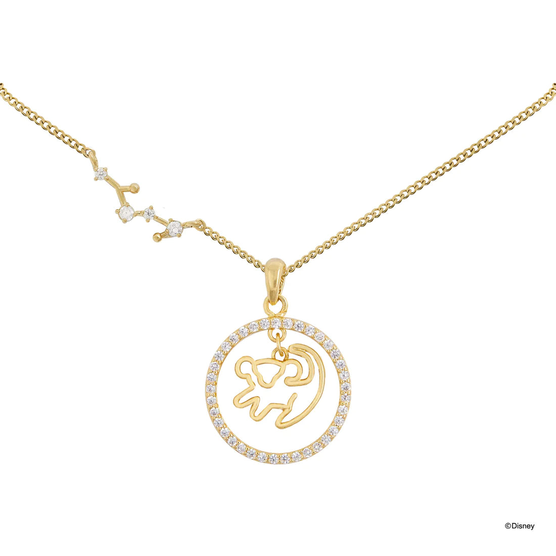 Short Story - The Lion King Necklace Circle Of Life Gold