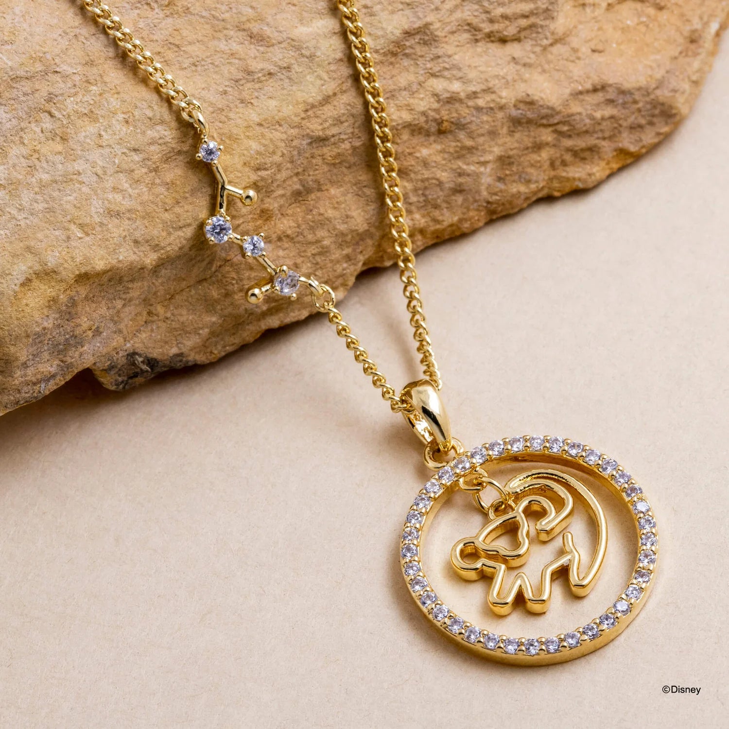 Short Story - The Lion King Necklace Circle Of Life Gold