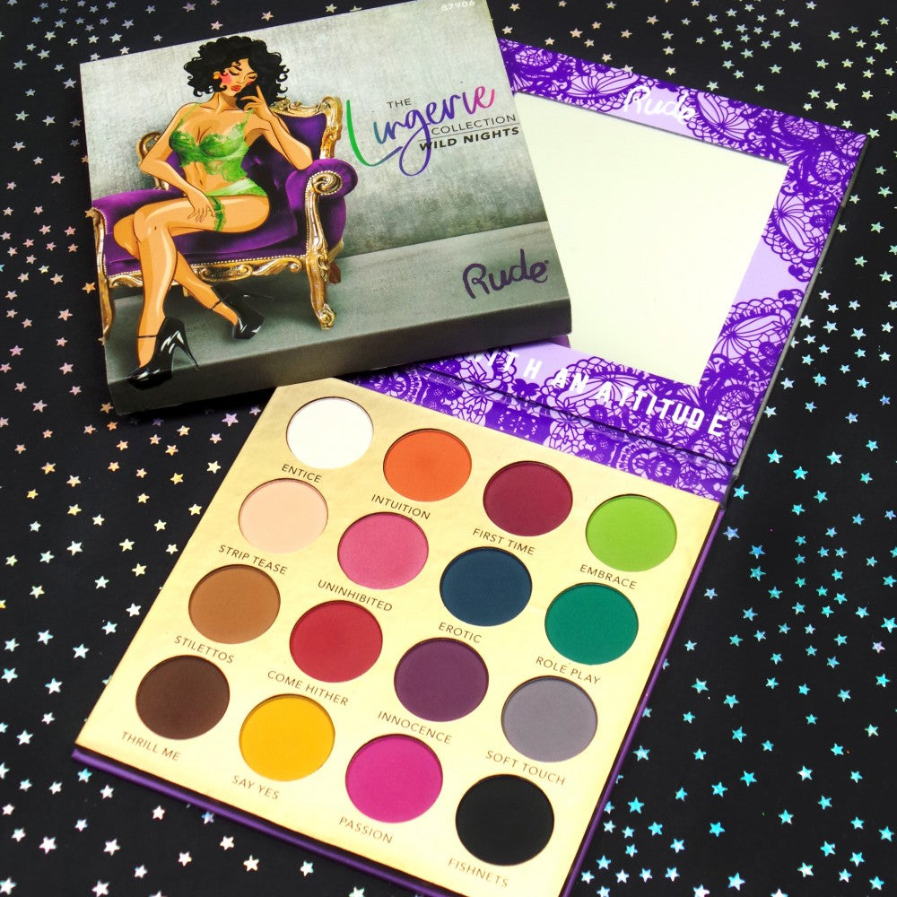 Rude Cosmetics - The Lingerie Collection Wild Nights Palette